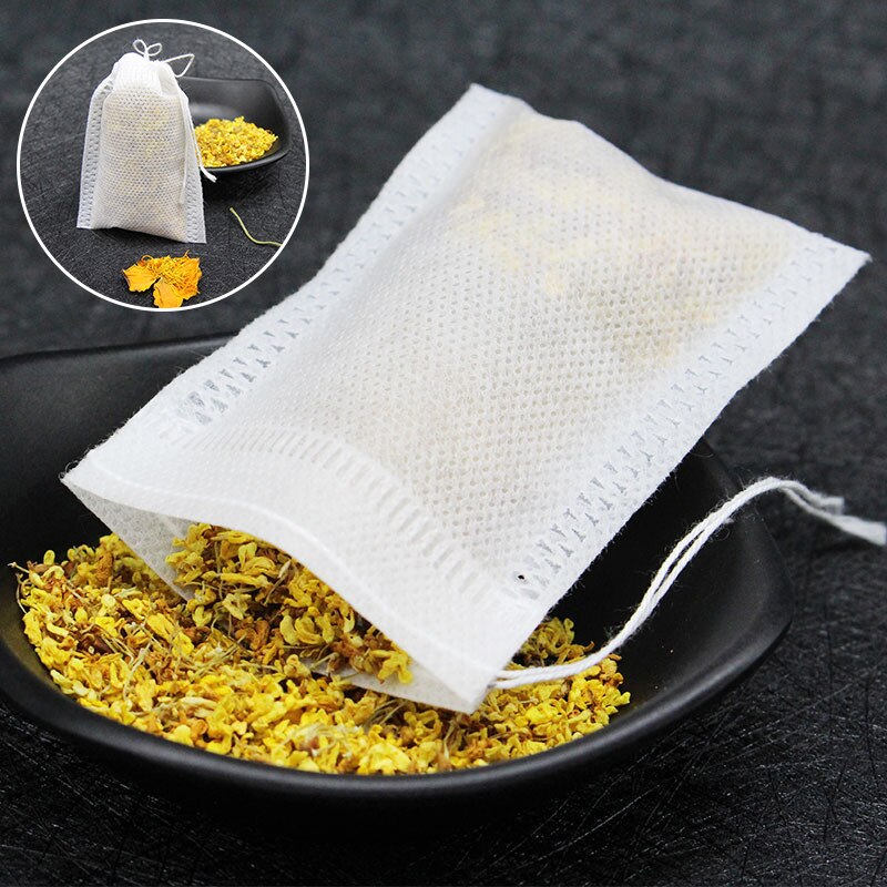 100Pcs Disposable Tea Bags Empty Scented Tea Bag W... – Vicedeal