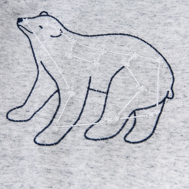 DBA14676 dave bella autunno del bambino dei ragazzi bello del fumetto a strisce T-camicia per bambini ragazzi dei capretti di modo di modo magliette