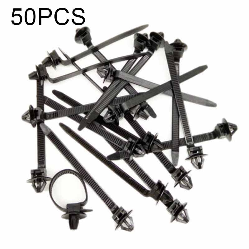 Strap Tie Cars Cable Cable Fasteners Fastening 50pcs Nylon Accessory Practical