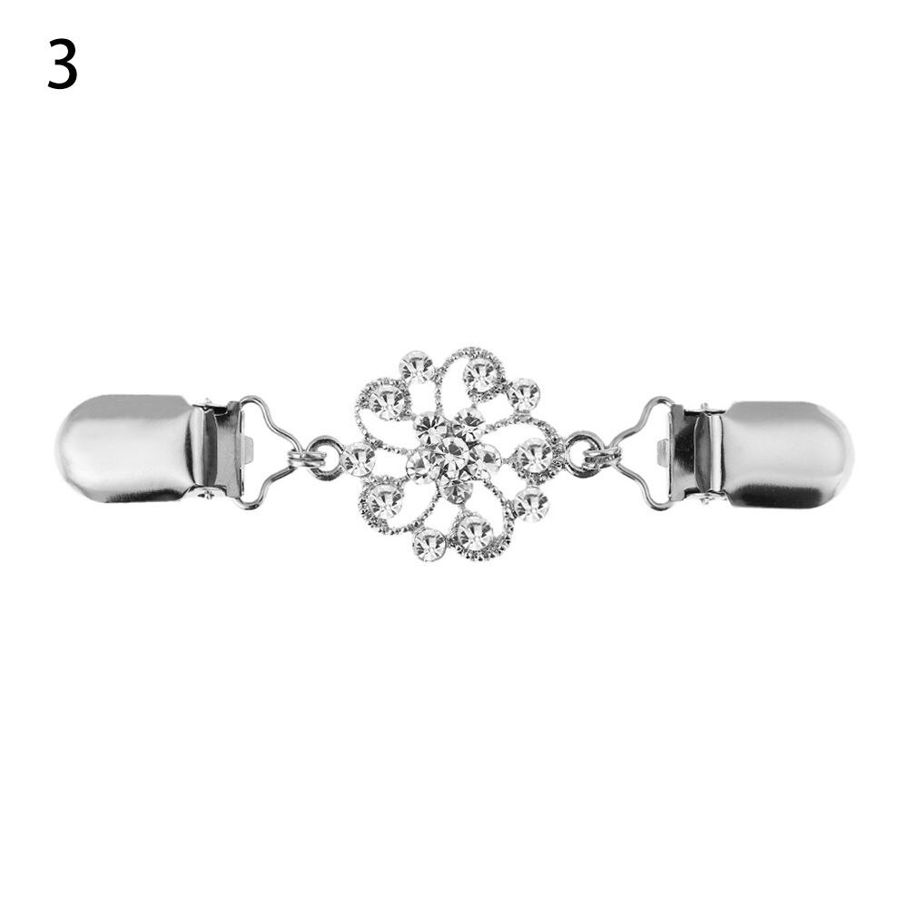 Vest Clip Trui Shawl Clips Keeper Kraag Eend Mond Plated Metalen Clip Houder Garters Accessoires Sieraden: -3