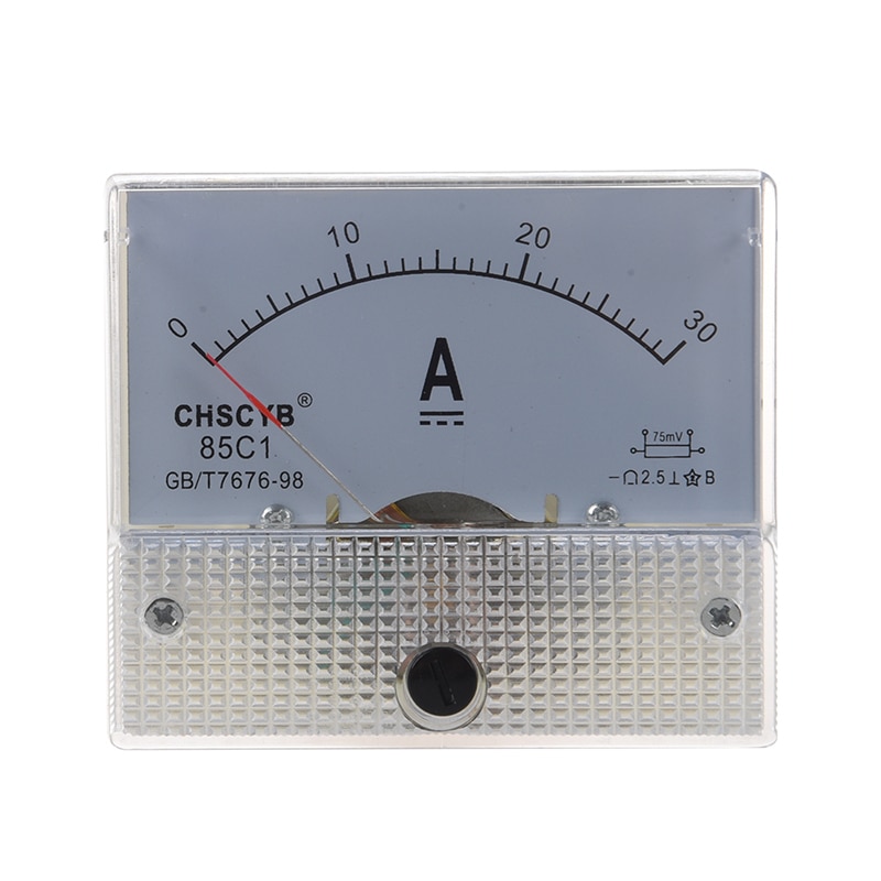 85C1 Analog Current Panel Meter DC 30A AMP Ammeter: Default Title