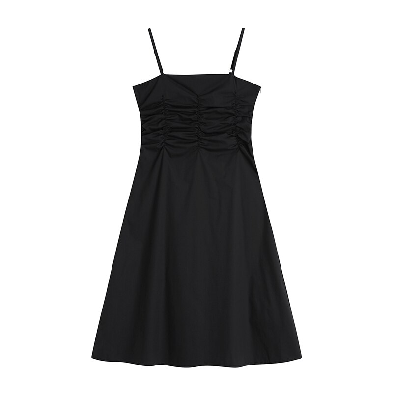 Zomer smock jurk voor vrouwen met een speelse tiered uitstraling - ver