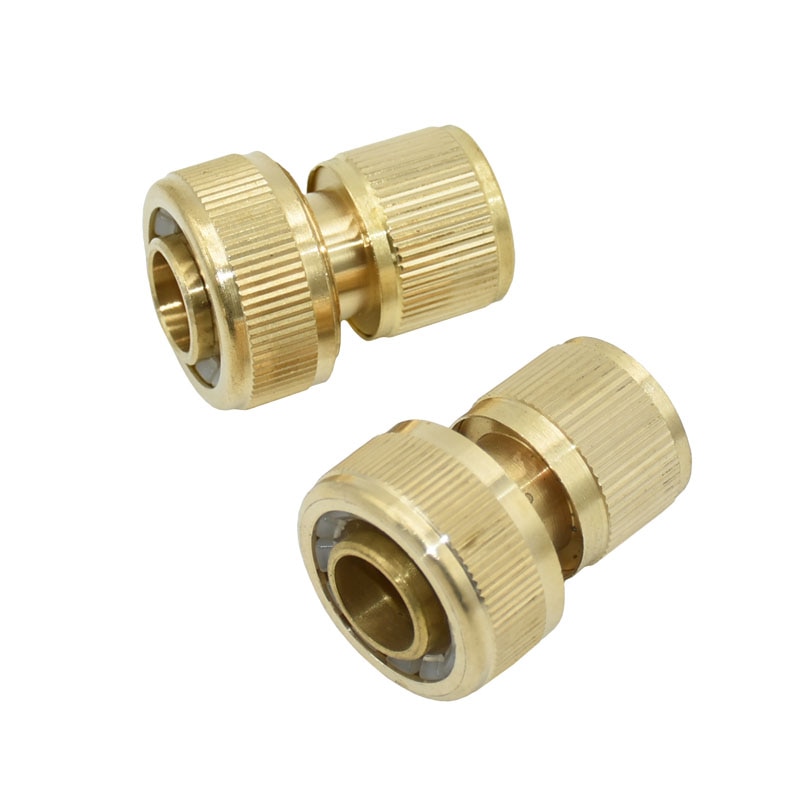 3/4 " slang snabbkoppling mässing vattenstopp koppling trädgård kran trädgård bevattning 20mm slang koppling ren koppar adapter 1 st