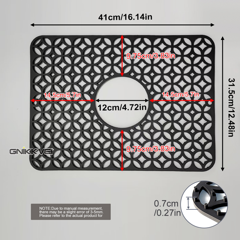 Alfombrilla de silicona para fregadero, protectores de fregadero para la parte inferior del fregadero de cocina, accesorio para fregadero de cocina, alfombrillas para secar platos resistentes al calor, alfombrilla para fregadero: Morado