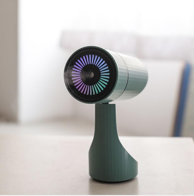 Glorystar usb laddning luftfuktare bordsskiva mini mist maker fogger för hembil
