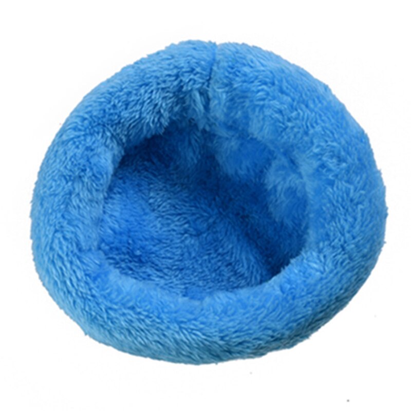 Dom chomika świnka morska akcesoria chomik dom bawełniany małe zwierzę gniazdo zimowe ciepłe dla gryzoni/świnka morska/szczur/jeż gniazdo: D 13-14CM