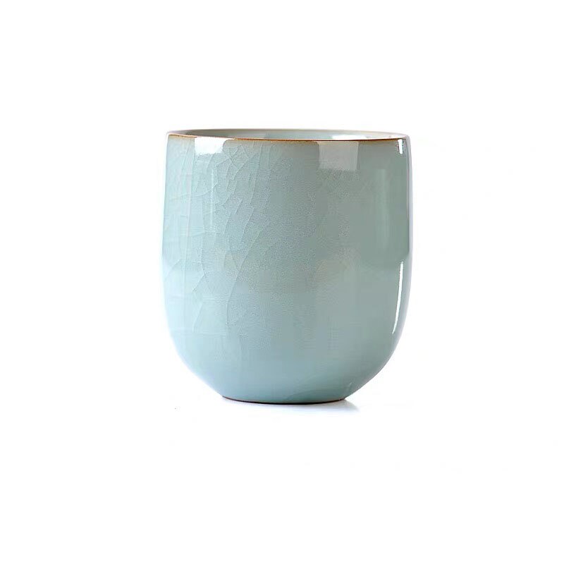 Japanese Longquan Celadon Teacup Kung Fu Tea Set Ceramic Office Water Cup Handmade Porcelain Tea Bowl Drinkware: D