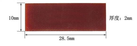 FESTOOL-piezas de reparación para lijadora, accesorios de fibra de paleta, 28mm, 150mm x 10mm, 6 pulgadas (28,5mm): 10pc