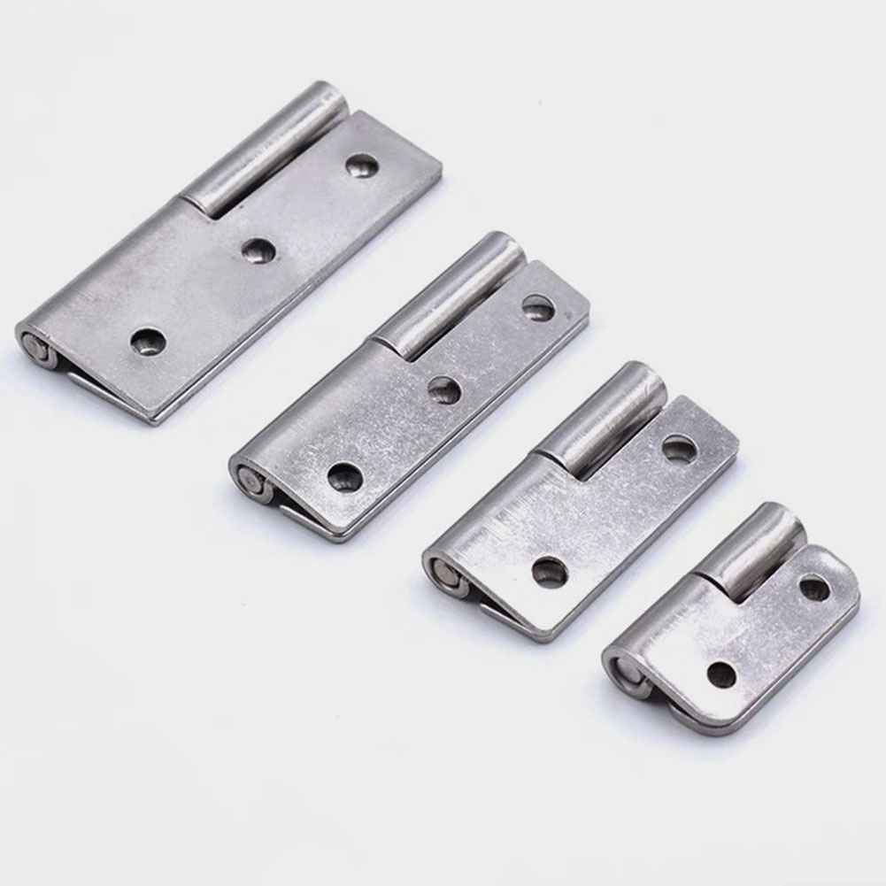 Detachable Hinge 2/2.5/3/4 Inch Stainless Steel Flag Shape Hinge For Aluminum Door Bathroom Slip Joint Removable Hinge Hardware