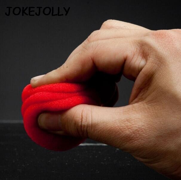 10 pcs/lot 4.5cm Close-Up Magic Sponge Ball Brand Street Classical Comedy Trick Soft Red Sponge Ball GYH