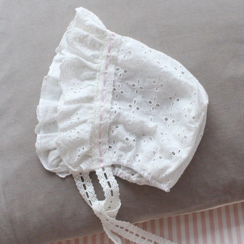Lolita lace Spanish Princess Maid hats baby photography props toddler girls kids hat bonnet turban: 04