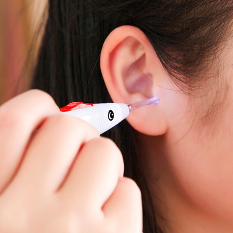 Baby Led Licht Oor Lepel Kind Care Oren Schoonmaken Oorsmeer Graven Lichtgevende Graven Oorschelp Cartoon Lepels