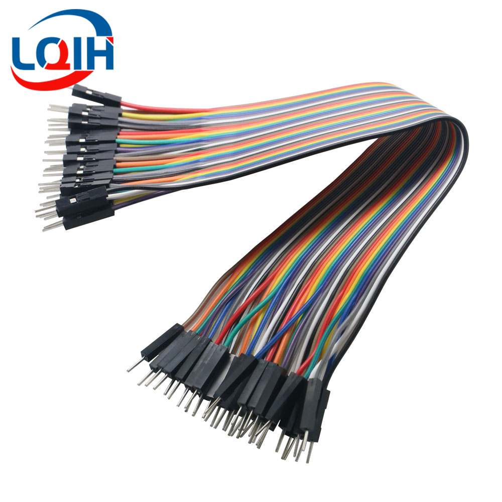 40-120 unidades de cables de puente Dupont de 10/15/20 cm y 40 pines, macho a macho, macho a hembra y hembra a hembra, para kits de bricolaje