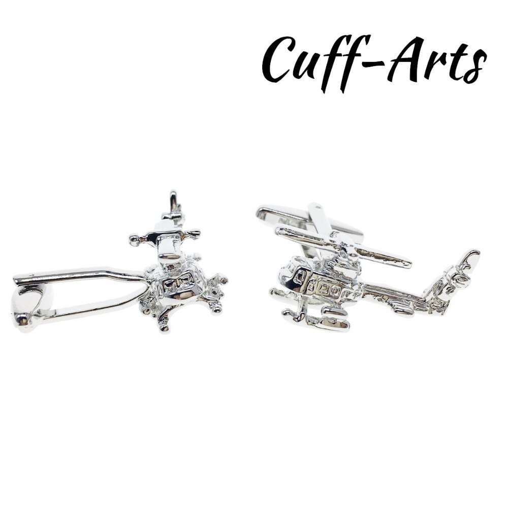 Abotoaduras para Os Homens Abotoaduras Helicóptero Mens Cuff Jóias Presentes Dos Homens Gemelos Abotoaduras Vintage por Cuffarts C10317