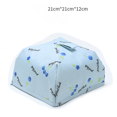 Cubiertas plegables para alimentos, papel de aluminio para mantener el calor, aislamiento de platos, accesorios útiles de cocina: D-Small