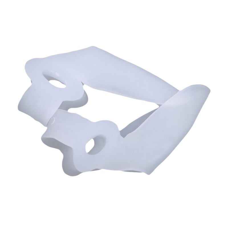 1 set hallux valgus orthese teensplitser teenspreider overlappende teen grote teen valgus orthese voetverzorging nagelgereedschap