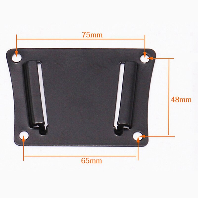 2X Universal Wall Mount Stand Voor 14-27Inch Lcd Led Screen Hoogte Verstelbare Monitor Intrekbare Muur Voor Vesa tv-Een