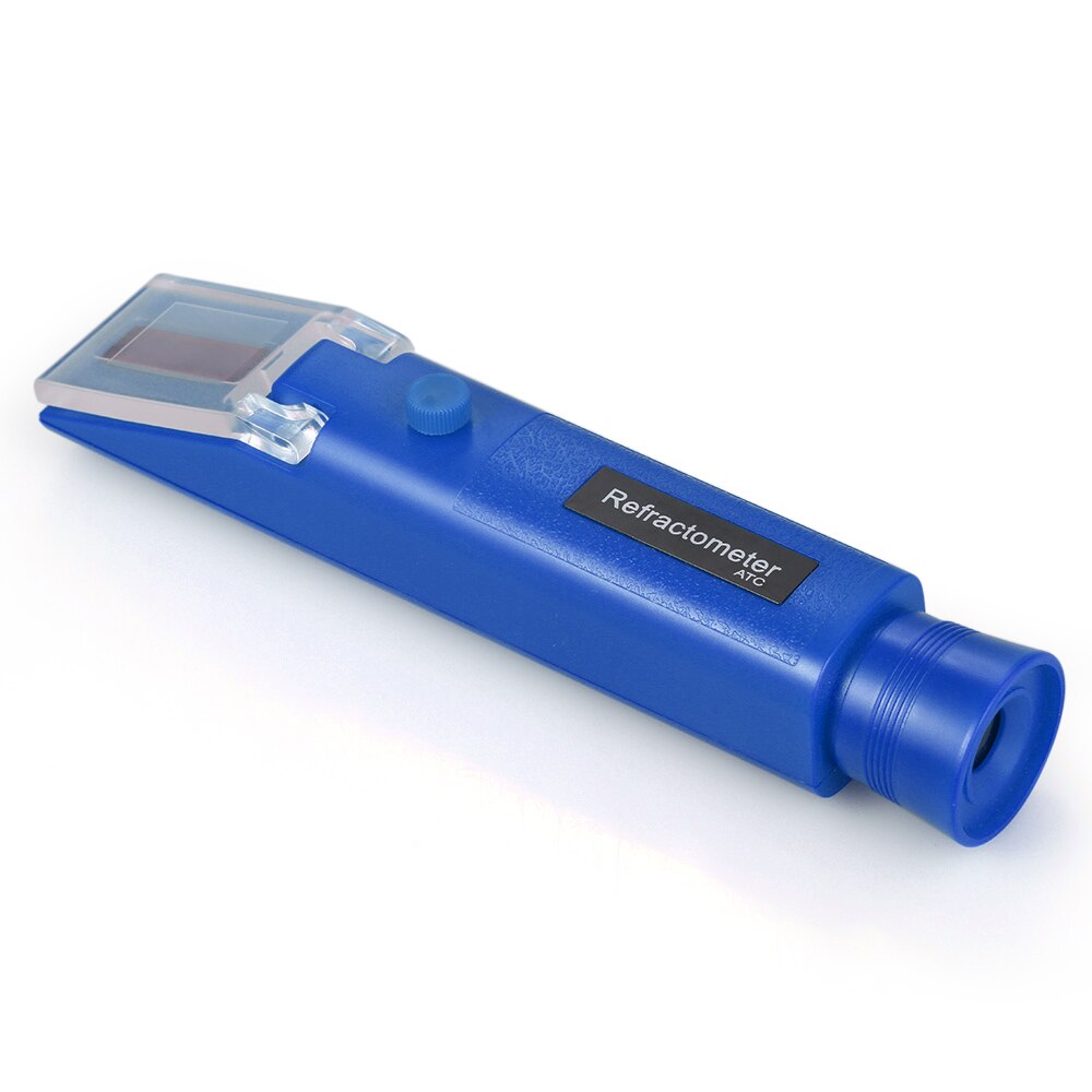 Portable Aquarium Salt Testers 0~10% Water Reader Refractometer Salinity Meter Marine: Blue