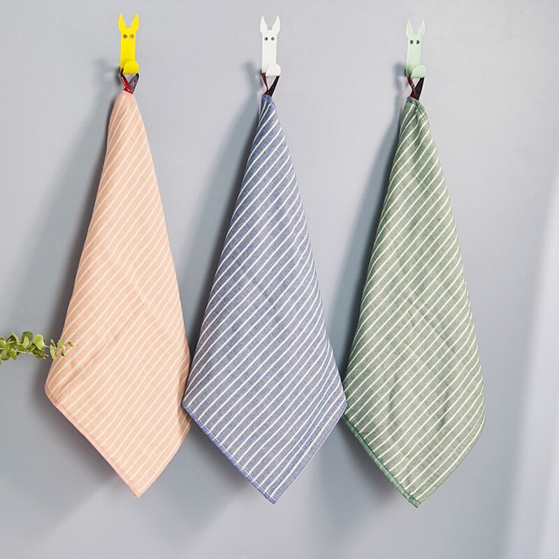 Paño de Cocina Fabricado en Algodón Puro con Tira para Colgar, Trapo de Tejido Grueso y Absorbente, Nórdico, Ideal como Toalla de Mano para el Baño o como Accesorio de Limpieza del Hogar