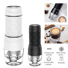 Mini Espresso Coffee Machine Portable Coffee Maker Hourglass American Manual Handheld Espresso Coffee Maker For Home Travel