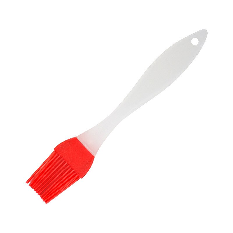 Brosse à Grill en Silicone, 1 pièce, résistant à la chaleur, antiadhésif, pour huile de Barbecue, outils de cuisson de gâteaux, Gadgets de cuisine: red
