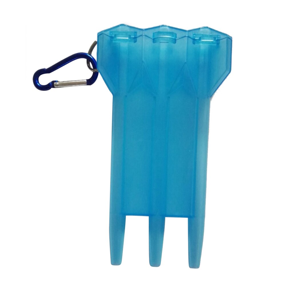 Dart Case Sports Darts Wallet Dart Box Container with a Bottle Opener + Key Buckle (Black)