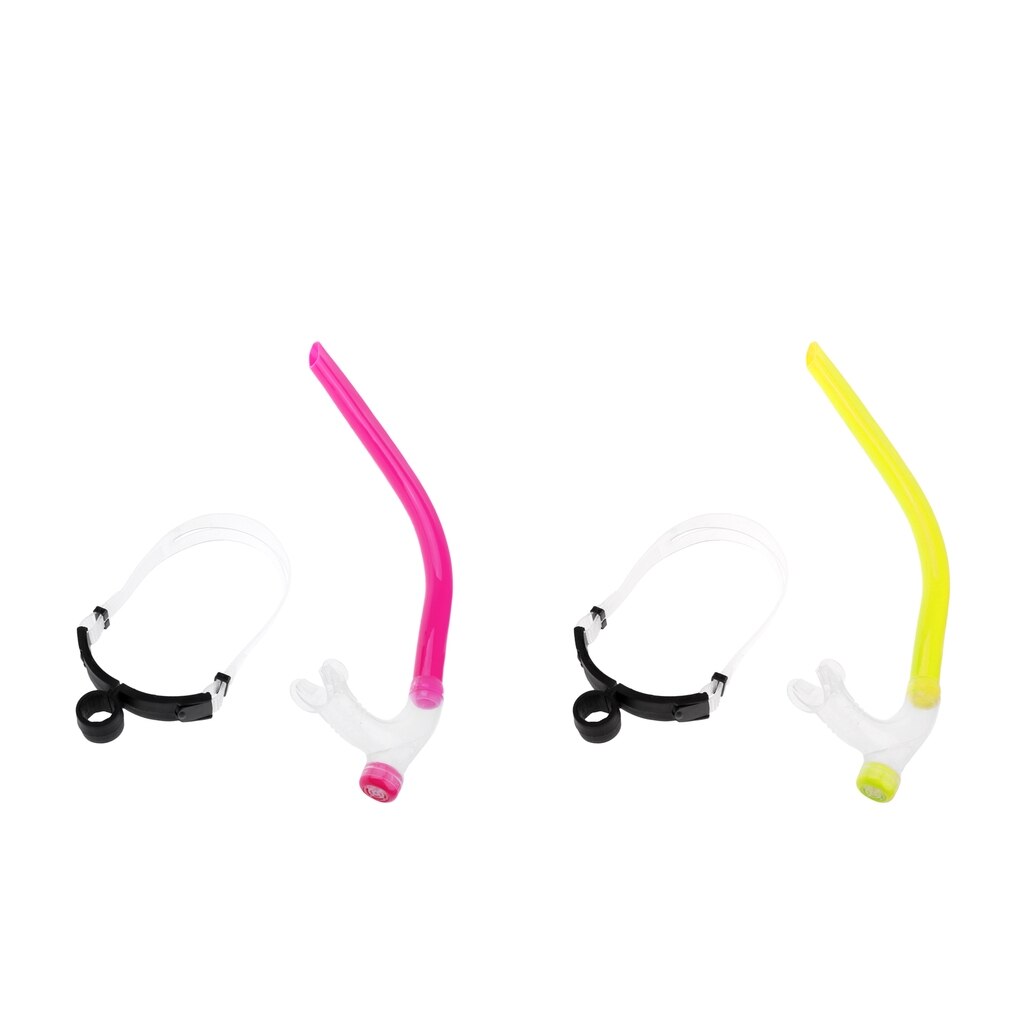 Adjustable Center Snorkel Set Breathing Tube for Swimming Underwater Boating