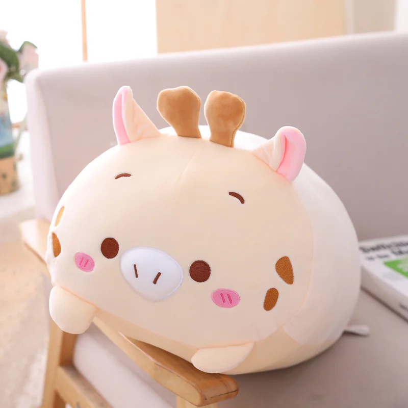 Oreiller d&#39;angle Bio Totoro 90cm, mignon, dessin animé japonais Sumikko Gurashi, animaux en peluche, de saint-valentin pour bébés filles: deer / 55-60cm