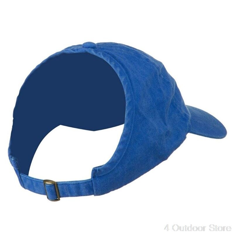 Sombrero de béisbol con cola de caballo y espalda descubierta, medio vacío, para adulto, para mujer, Color sólido, ajustable, transpirable, desordenado, gorra O01 20,: NO.2