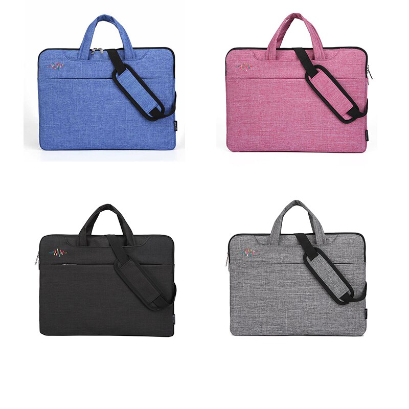 Maletín para 13 14 15,6 pulgadas Bolsa para ordenador portátil impermeable bolsa para Macbook Air Pro bolso Casual para mujer