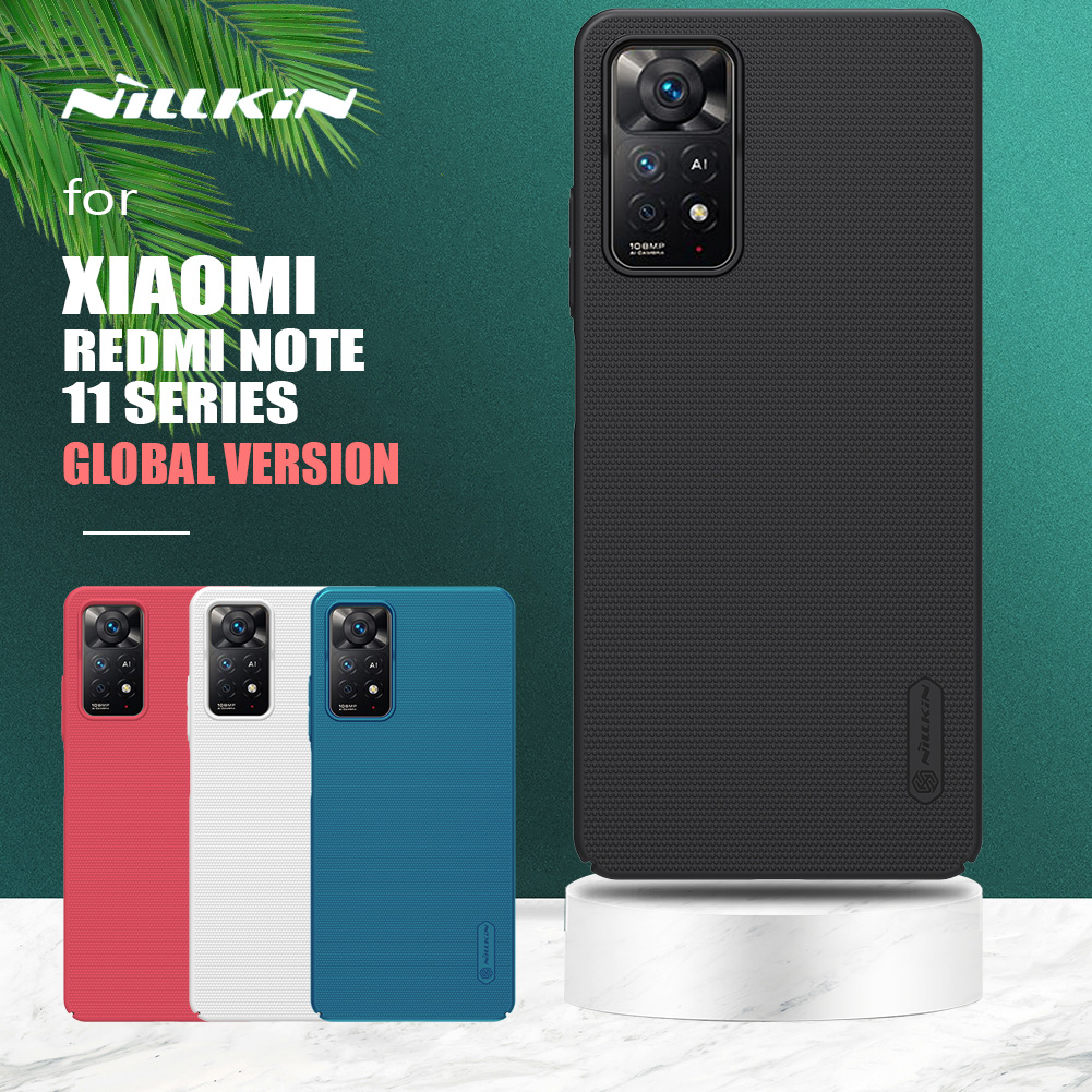 Dla Xiaomi Redmi Note 11 Pro 5G sprawa Nillkin Super matowa tarcza szczupła pokrywa dla Xiaomi Redmi uwaga 11 Pro Plus 11S globalna obudowa
