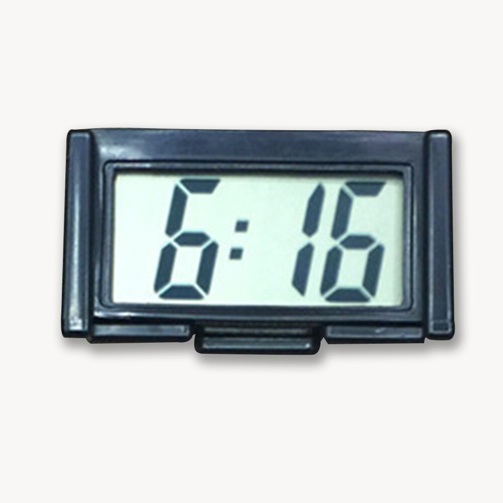 Innere Wagen Auto Armaturenbrett Pult Digital Uhr LCD Bildschirm selbst-Klebstoff Halterung Wagen Uhr