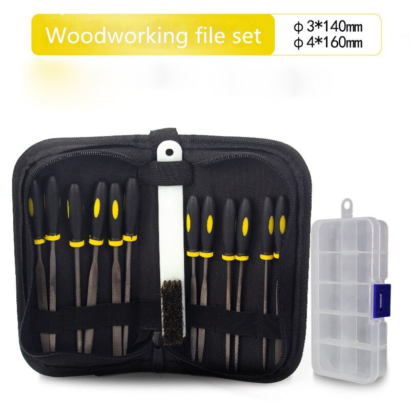 6-piece Mini Woodworking Files Set Wood Files Bodhi Redwood Files Small Assorted carpenter's saw file dremel tools: 15 piece set