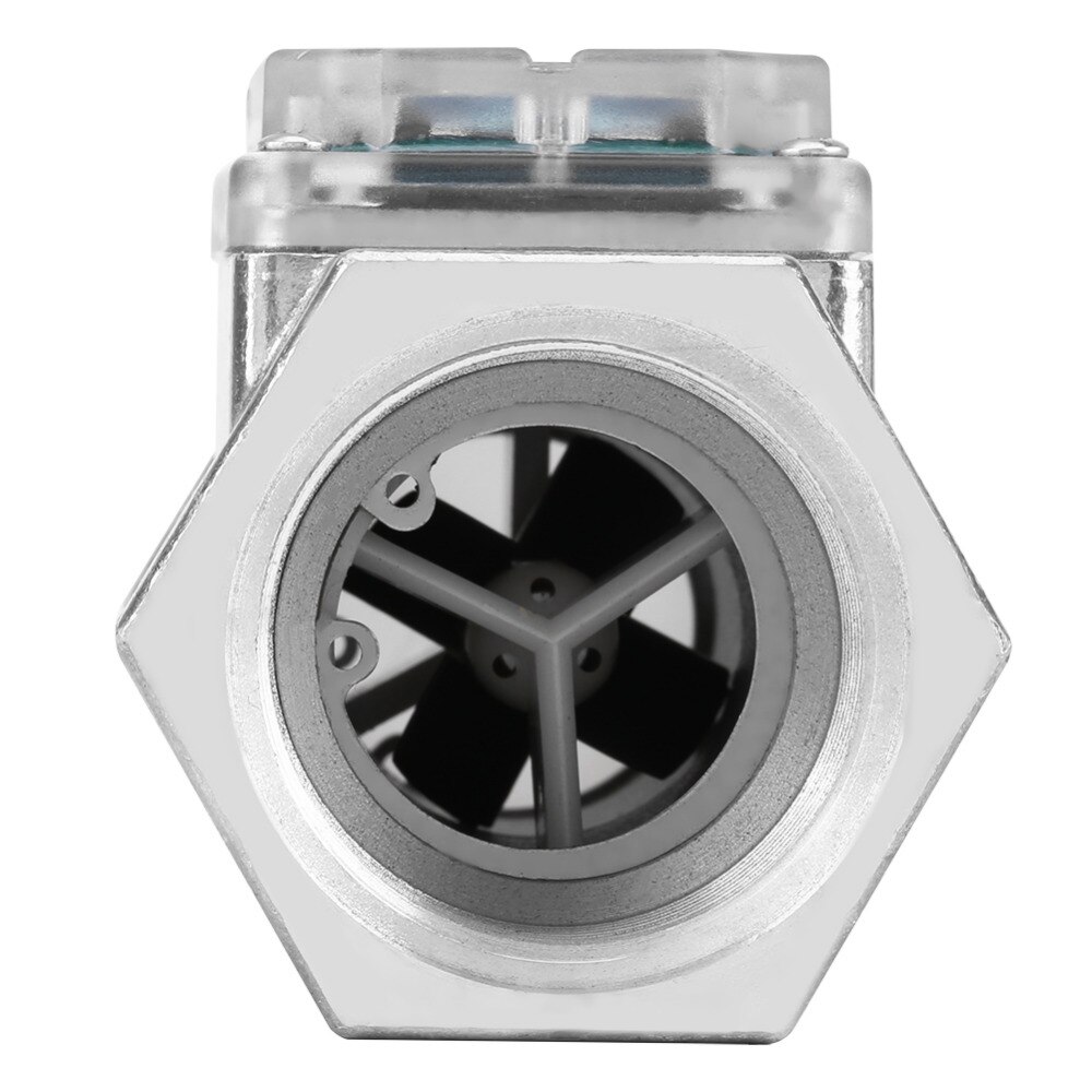 15-120L/Min Digital Meter Diesel Fuel Meter 1.5inch NPT Blue Electronic Meter