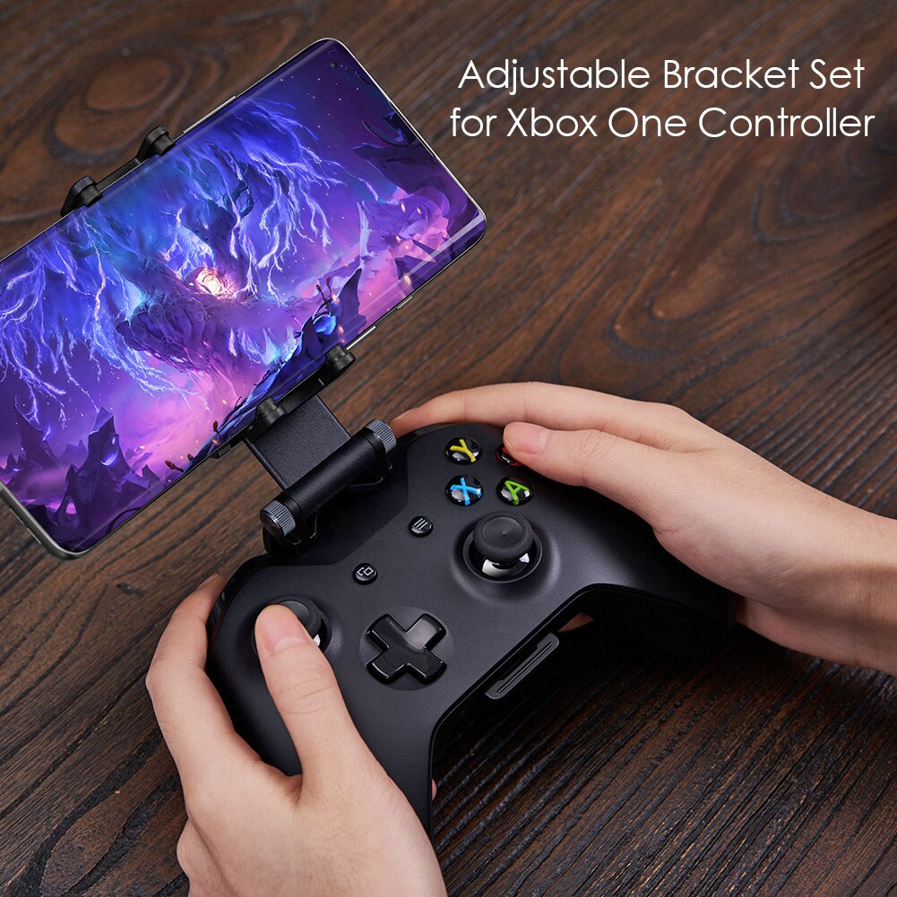 Soporte ajustable de aleación de aluminio para teléfono móvil, Clip para videojuegos, mando Xbox One/Xbox Elite +