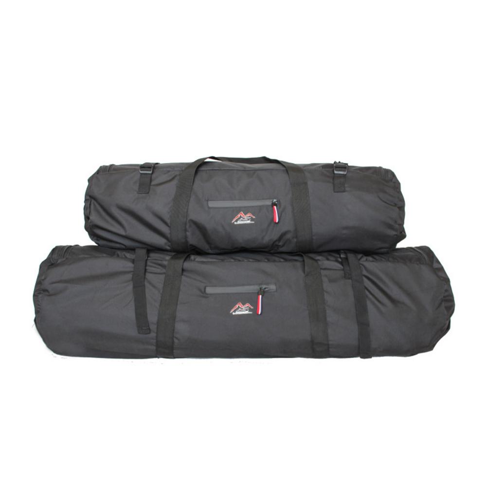 Multifunktionel udendørs lærredsteltaske stor vandtæt foldeteltpose med lynlås rejse sport opbevaringspose til vandring camping