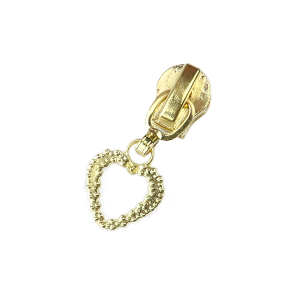 Cremalleras de Metal con cierre automático para ropa, accesorios de costura, 6 piezas, 5 #: A8