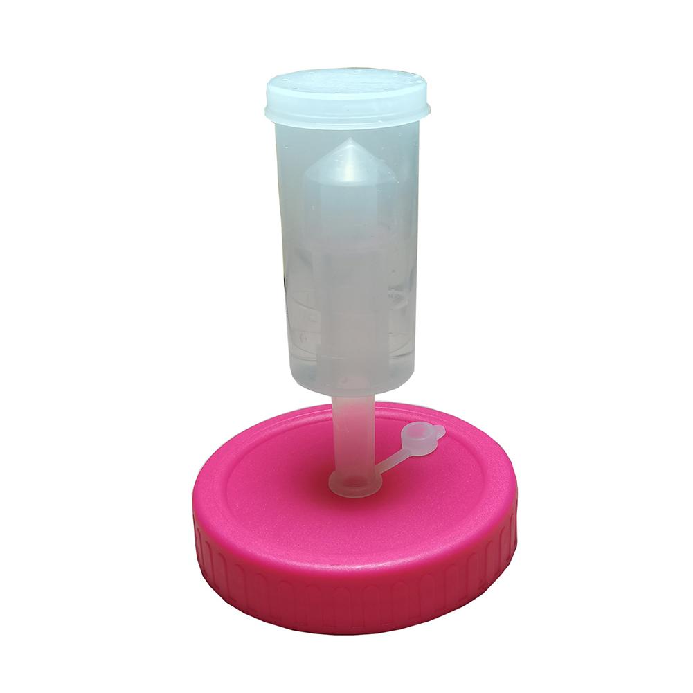 Couvercle de Fermentation pour bocaux Mason large, 86mm, couvercle de Fermentation Premium, Kit de Fermentation pour bocaux larges: Hot Pink