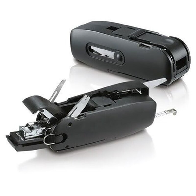 10 in 1 Portable Stapler Multifunctional Nail Remover Convenient Office Home DIY Folding Hand Pliers Scissors