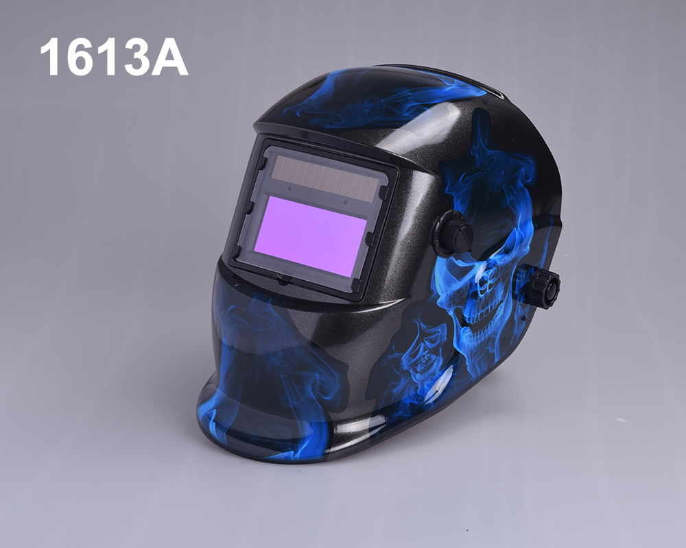 Auto Verdunkelung Einstellbare Palette MIG MMA Elektrische Schweißen Maske Helm Schweißen Objektiv für Schweißen Maschine: 1613A