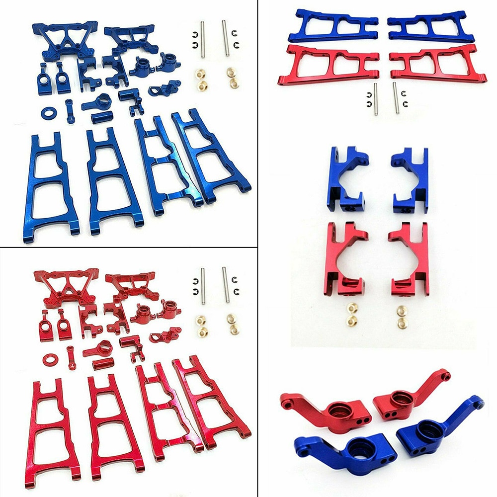 1 Set Aluminum Alloy Metal Upgrade Chassis Parts Kit For 1/10 Traxxas SLASH 4x4 RC Car Truck Parts Accessories