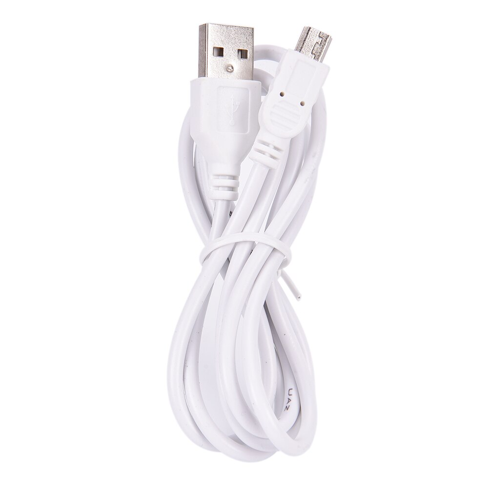 1m Lange MINI USB Kabel Sync & Charge Blei Typ A Zu 5 Pin B Telefon Ladegerät: WHITE