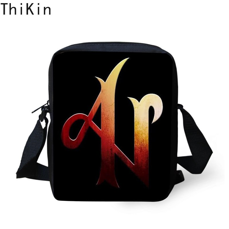 Thikin Mini Messenger Bags Adexe & Nau Logo Patroon Afdrukken Crossbody Tassen Kinderen Schoudertas Handtassen Voor Vrouwen