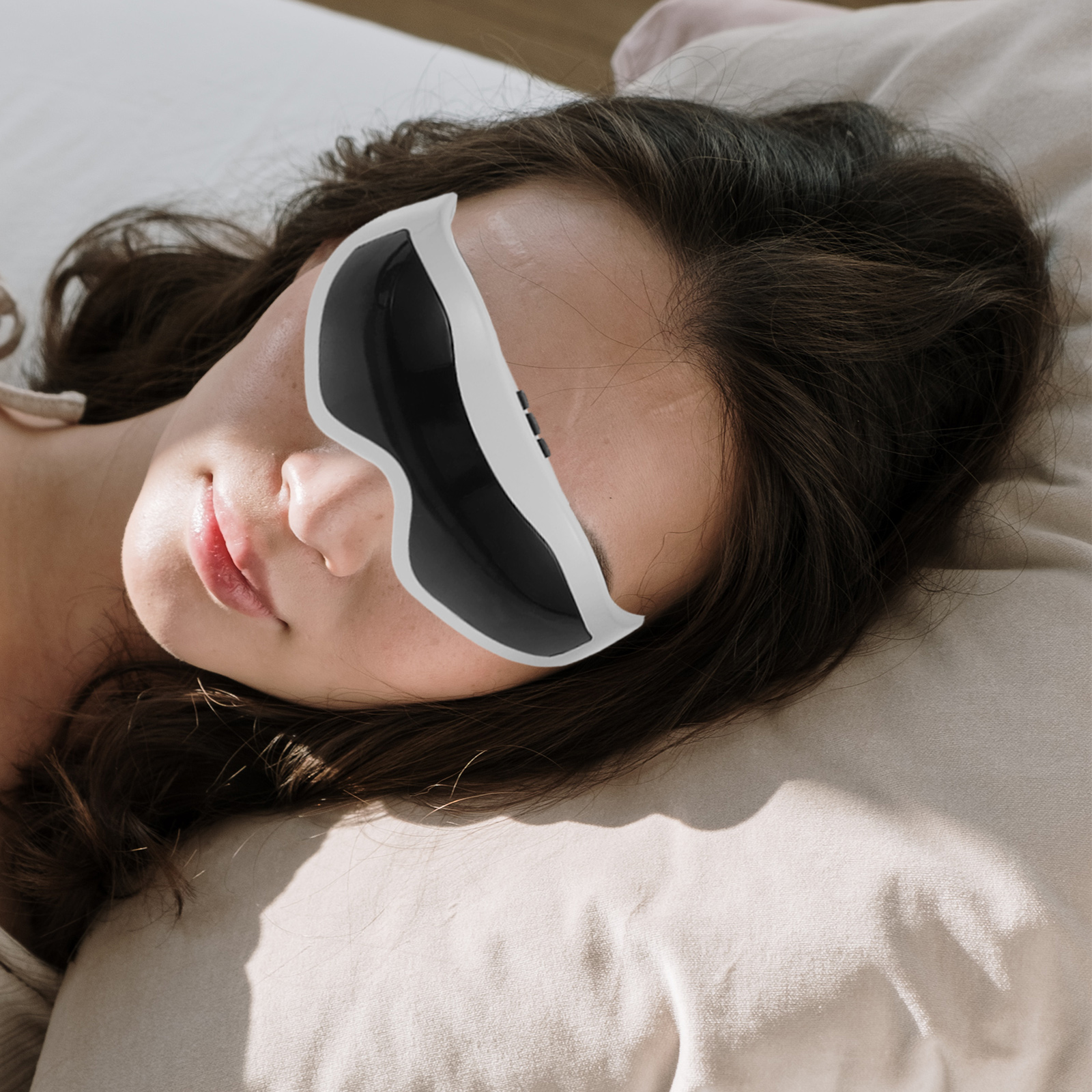 1pc USB Electric Eye Massager Fatigue Relief Eye Massager Eye Massaging Apparatus (Black)