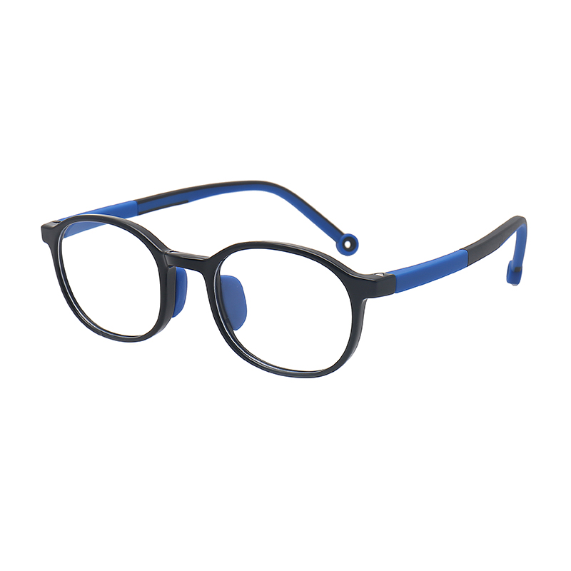 SUNNCARI DISEGNO di Luce Blu per Bambini Occhiali Telaio dell'ottica 2020 Dei Bambini Delle Ragazze del Ragazzo Miopia Del computer Da vista Ottica Occhiali Da vista: nero blu