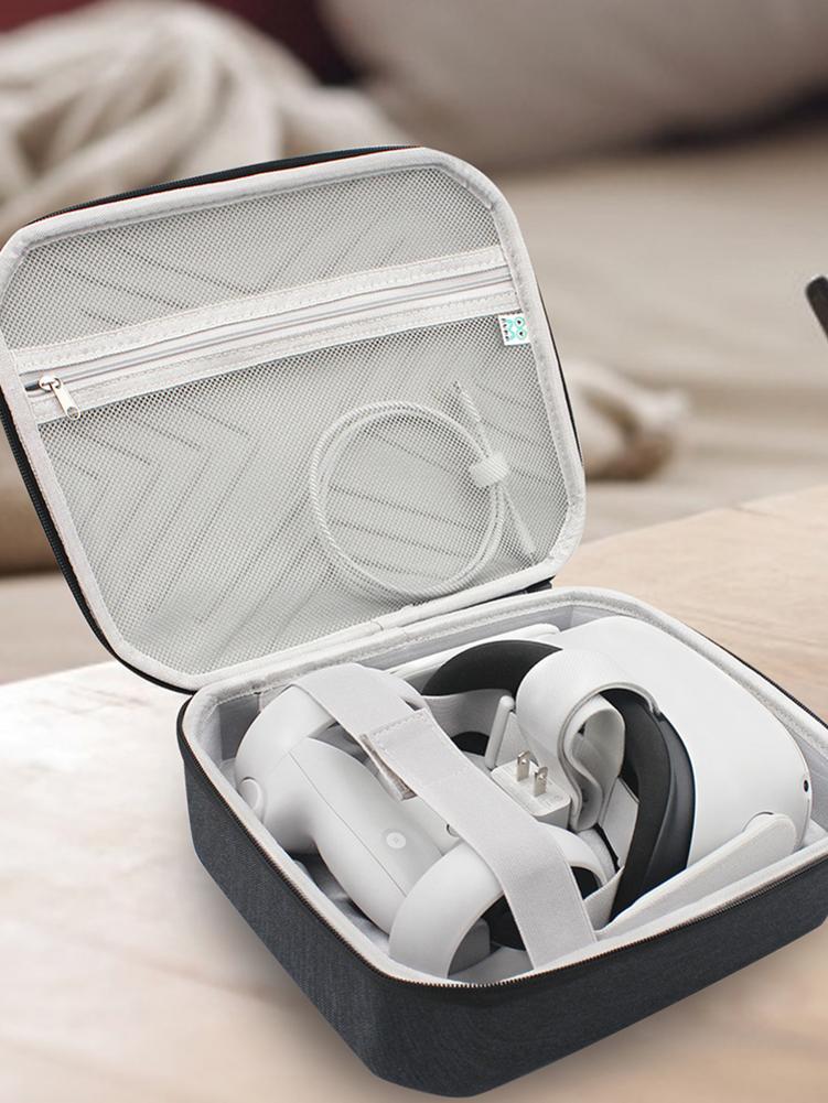Vr óculos caso saco de armazenamento portátil bolsa dedicada acessórios sacos para oculus quest 2