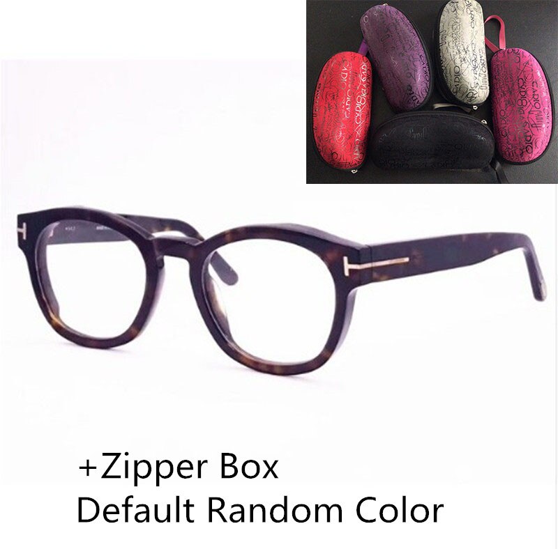 NEUE Jugend Frauen Männer Rezept Optische tom 5179 0590 5176 5146 Rahmen Gafas Brillen Brillen Lentes gläser Oculos: 0590 Schildkröte ZipBOX