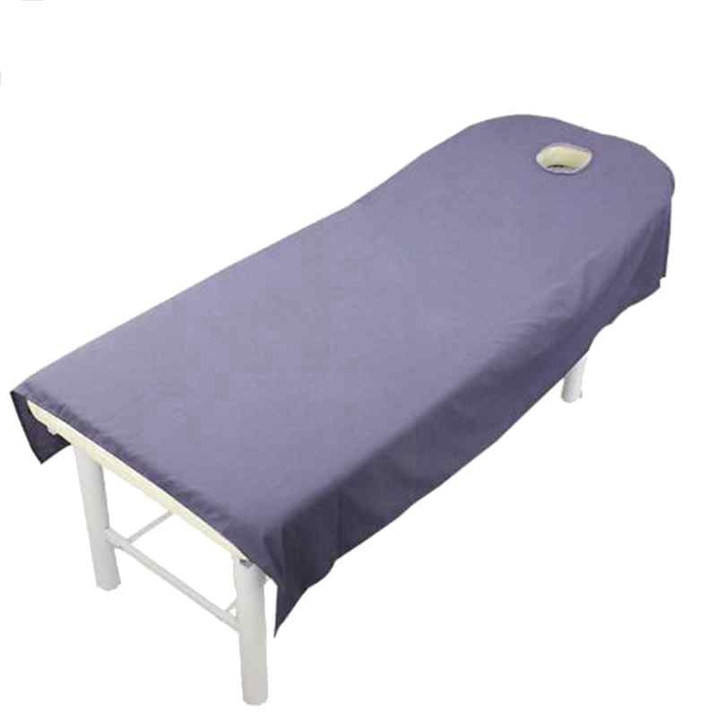 Massiv farve skønhed massage håndklæde sengebord dække salon spa sofaer specielle lagner 190 x 80cm fysioterapi sengebetræk gsj 9004