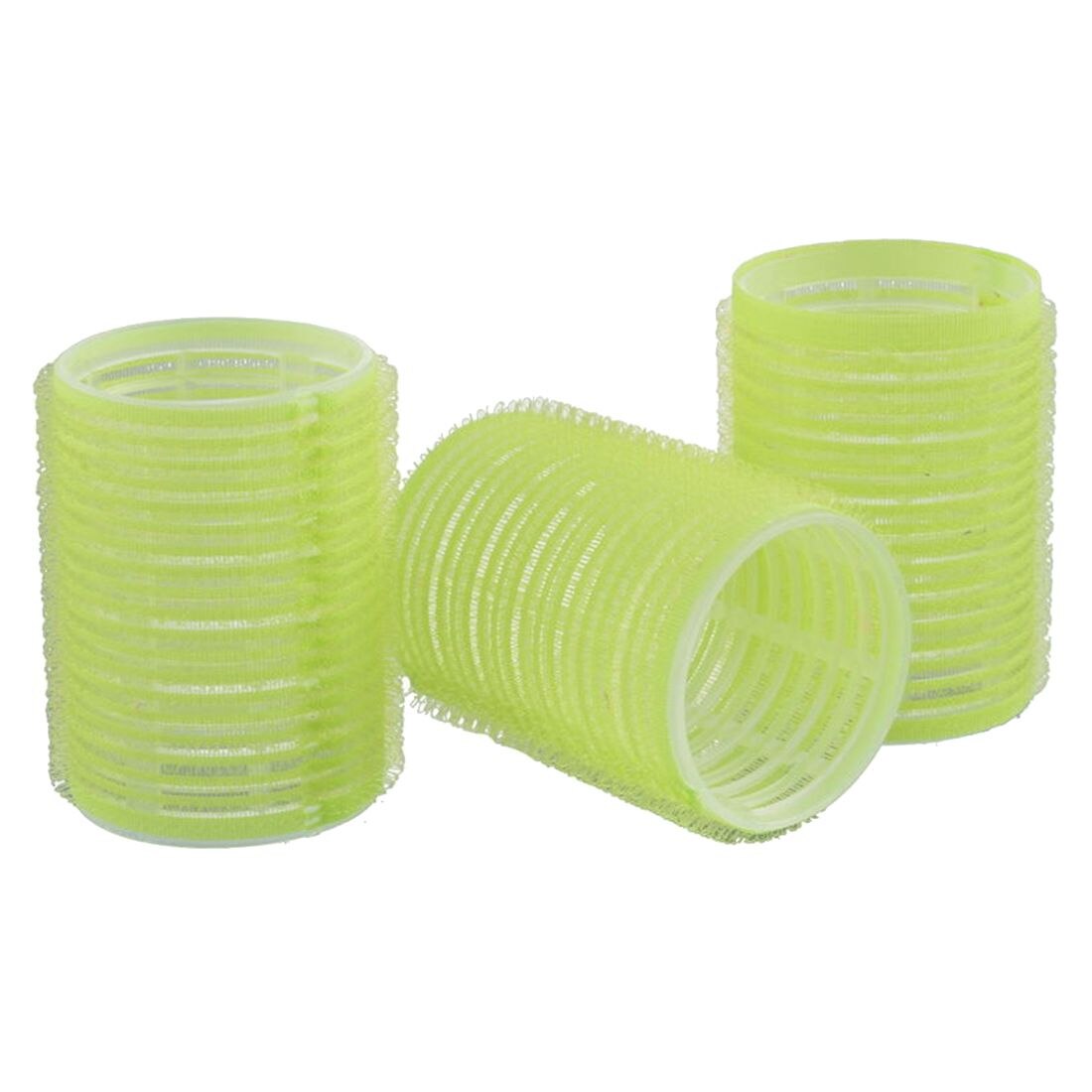 6x Big Self Grip Hair Rollers Cling DIY Hair Curle... - Grandado