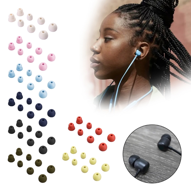 Silikon-Ohrstöpsel als Ersatz für schlägt biegen / X / Powerbeats Earbuds-Ohrstöpsel